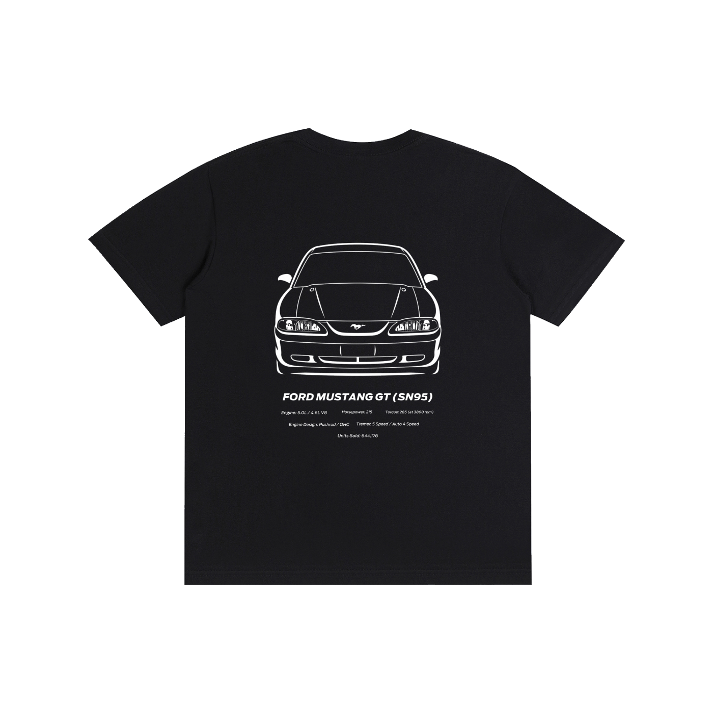 I "Heart" SN95 Tee - Ford Mustang SN95 Design Tee