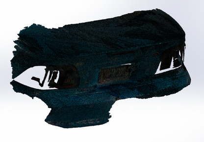 3D Scan of 94-98 Mustang Rear Fascia (Digital File)