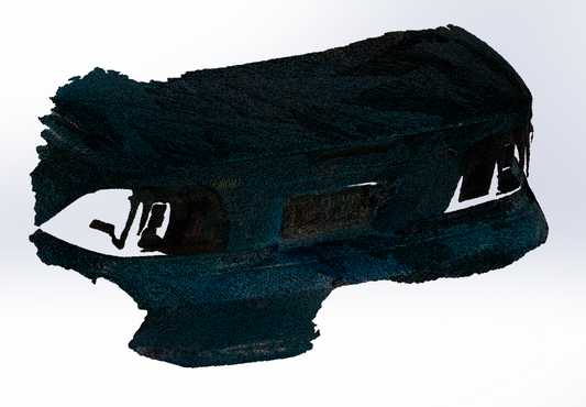 3D Scan of 94-98 Mustang Rear Fascia (Digital File)
