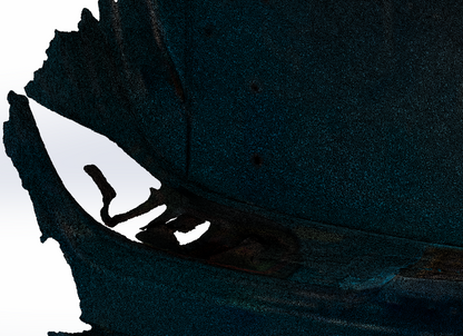 3D Scan of 94-98 Mustang Rear Fascia (Digital File)