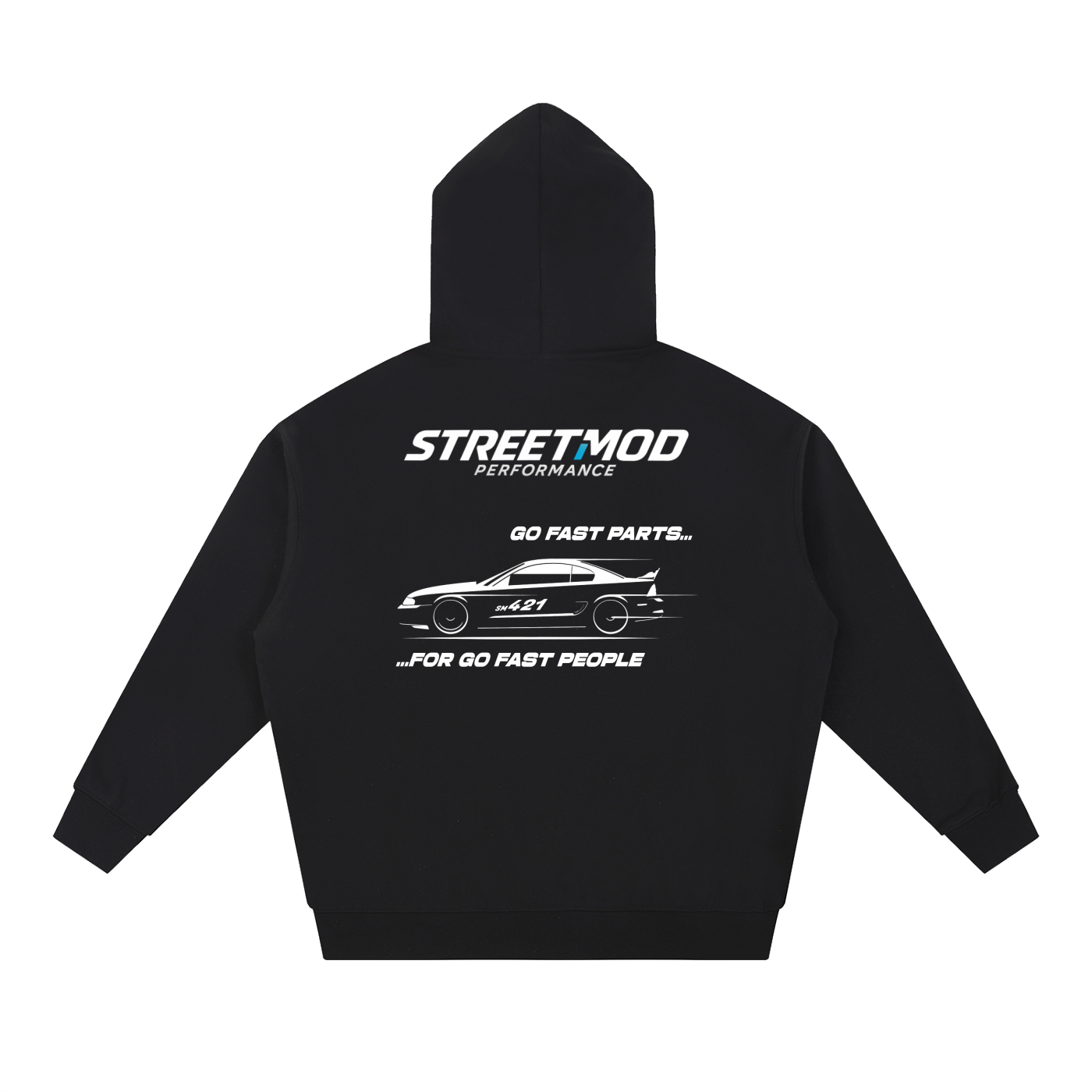 StreetModPerformance "GoFast" Black Hoodie - Gen 1